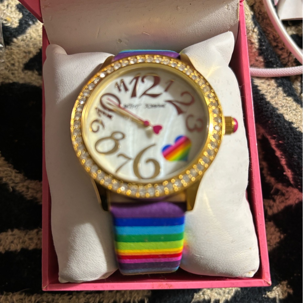 Betsy Johnson Limited Edition “Pride Wristwatch”